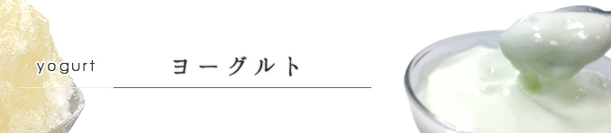 ヨーグルト